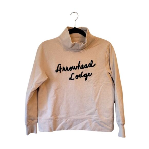 Madewell Tan Arrowhead Lodge High Neck Sweater - Picture 2 of 7